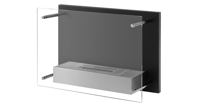 Camino al Bioetanolo Biocamino da Parete Demetra Nero