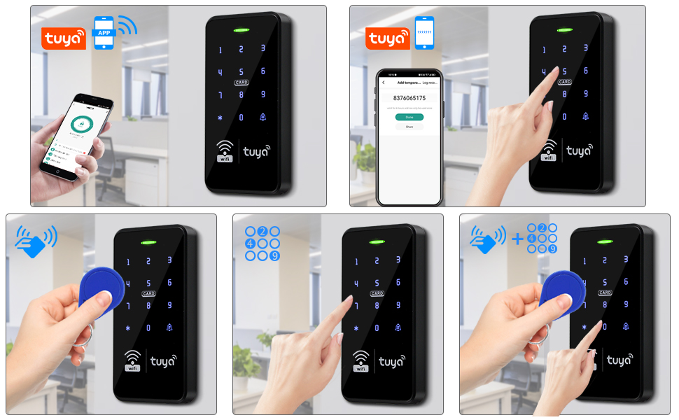 Kit sistema di controllo accessi S20tuya