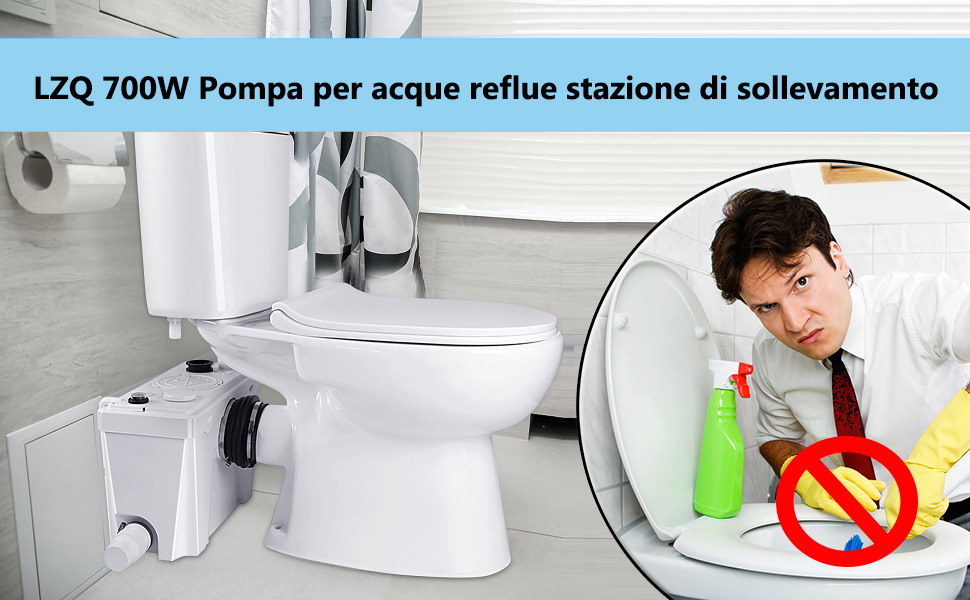 Pompa per acque luride della stazione di sollevamento