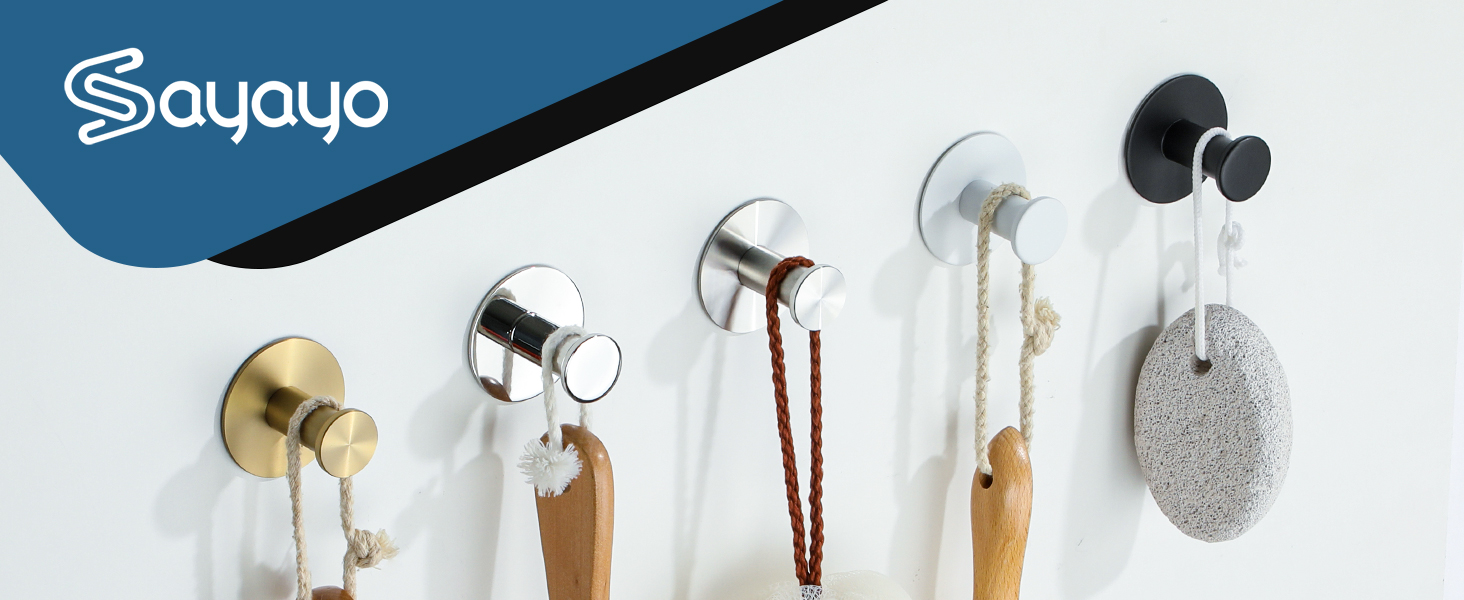 Ganci Portasciugamani Adesivi