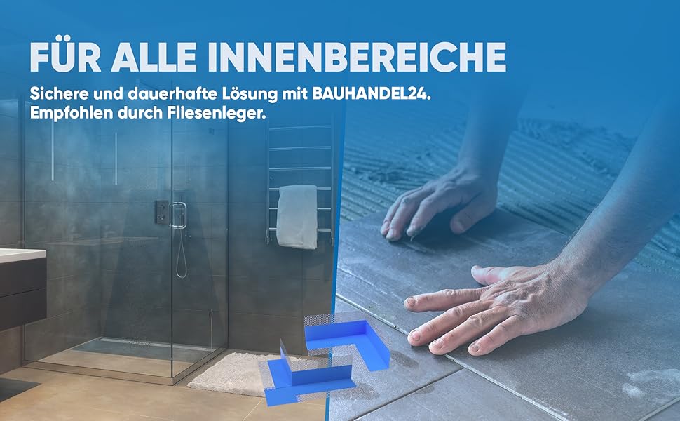 BH BAUHANDEL24 - Guarnizione per doccia e bagno