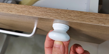 Pomello per Cassetto a Forma di Tondo