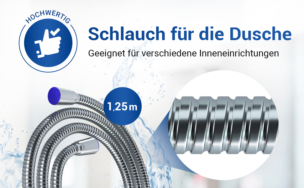 Tubo per la doccia Adatto per diversi arredi interni di alta qualità