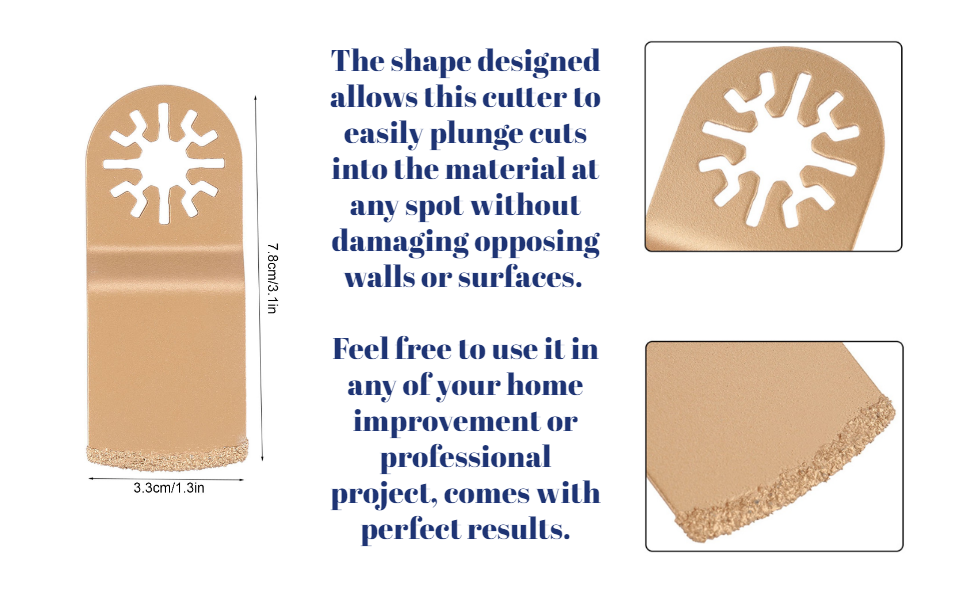 utensili oscillanti lama diamantata macchina vibrante piastrella lama oscillante