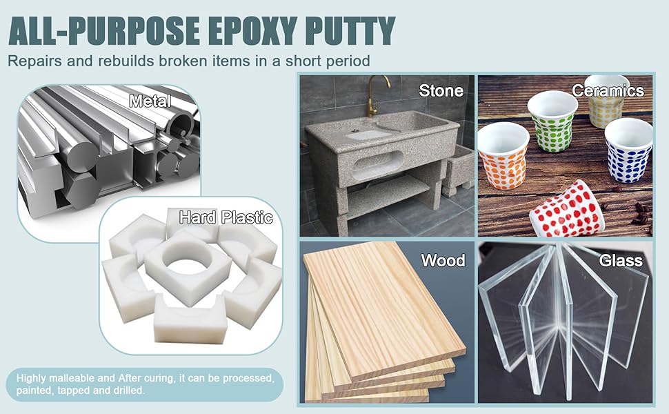 Stucco epossidico, 200 g di stucco epossidico