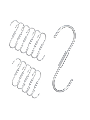 Set di 12 ganci a S