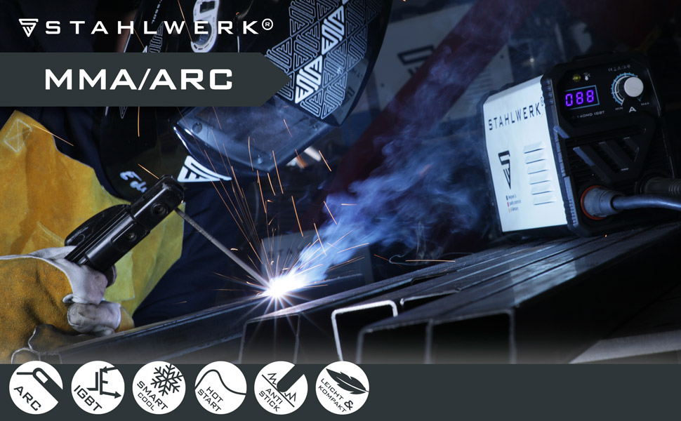 ARC 270 ST IGBT - Attrezzatura completa per MMA DC / E-HAND
