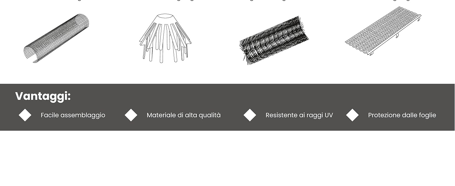 Accessori per grondaie INEFA