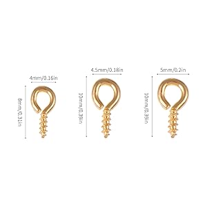 occhielli a vite per legno