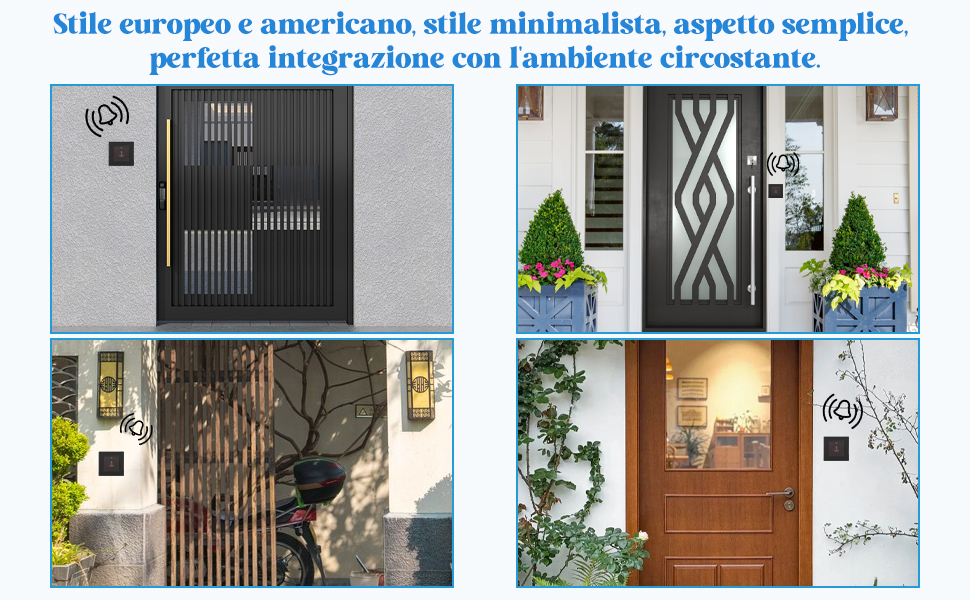 Pulsante Campanello da Esterno