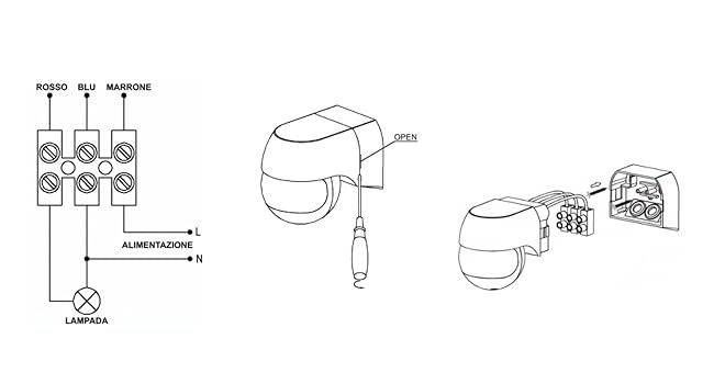 rilevatore di movimento