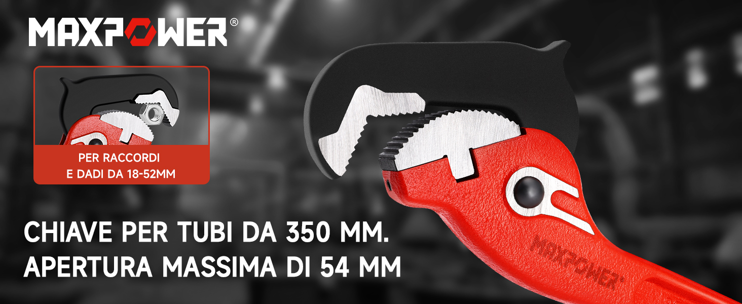 Chiave per tubi Rapidgrip