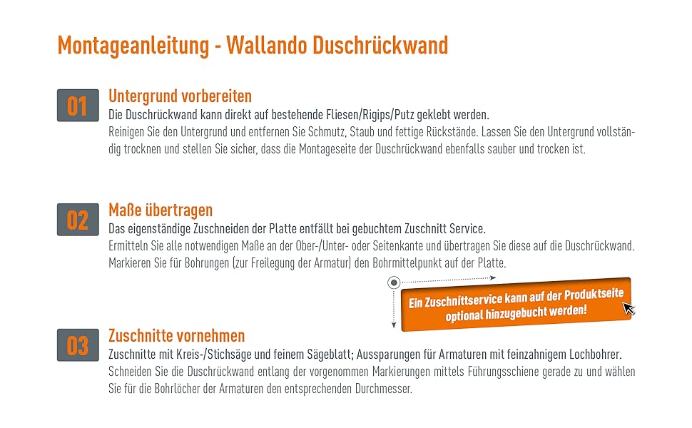 Wallando istruzioni di montaggio 1