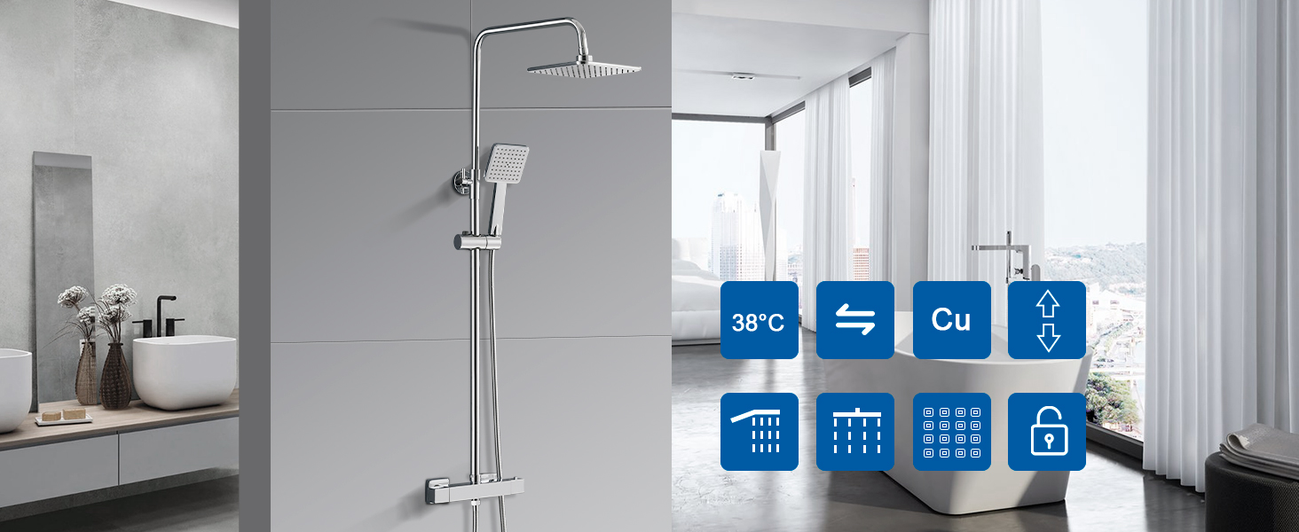 Colonna Doccia Termostatica