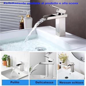 Miscelatore per lavabo, miscelatore per bagno, miscelatore per lavello, miscelatore per cucina
