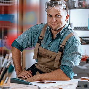 Scaffale in alluminio