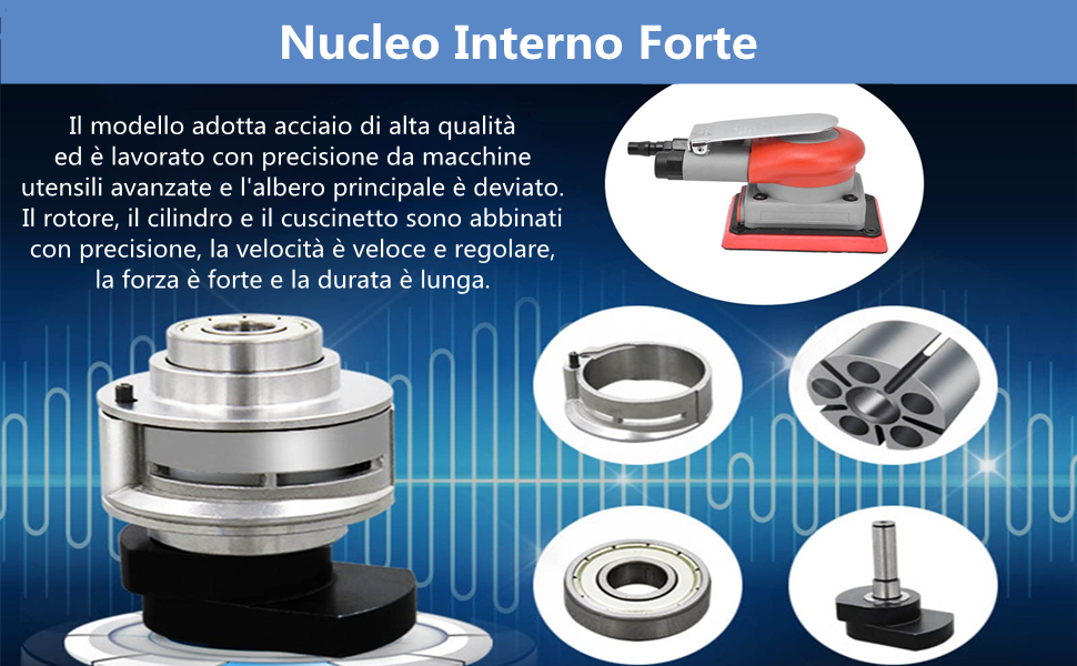 Levigatrice pneumatica
