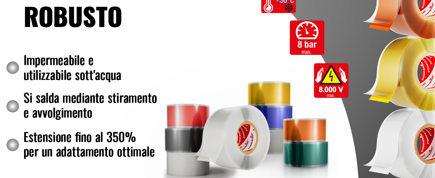 nastro silicone