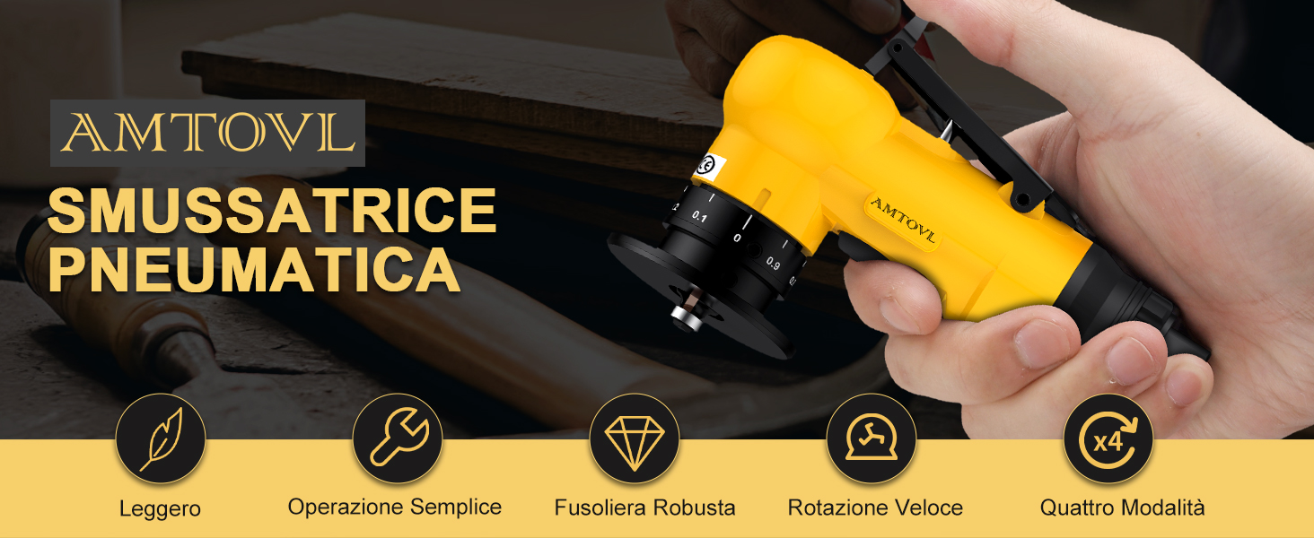 SMUSSATRICE PNEUMATICA