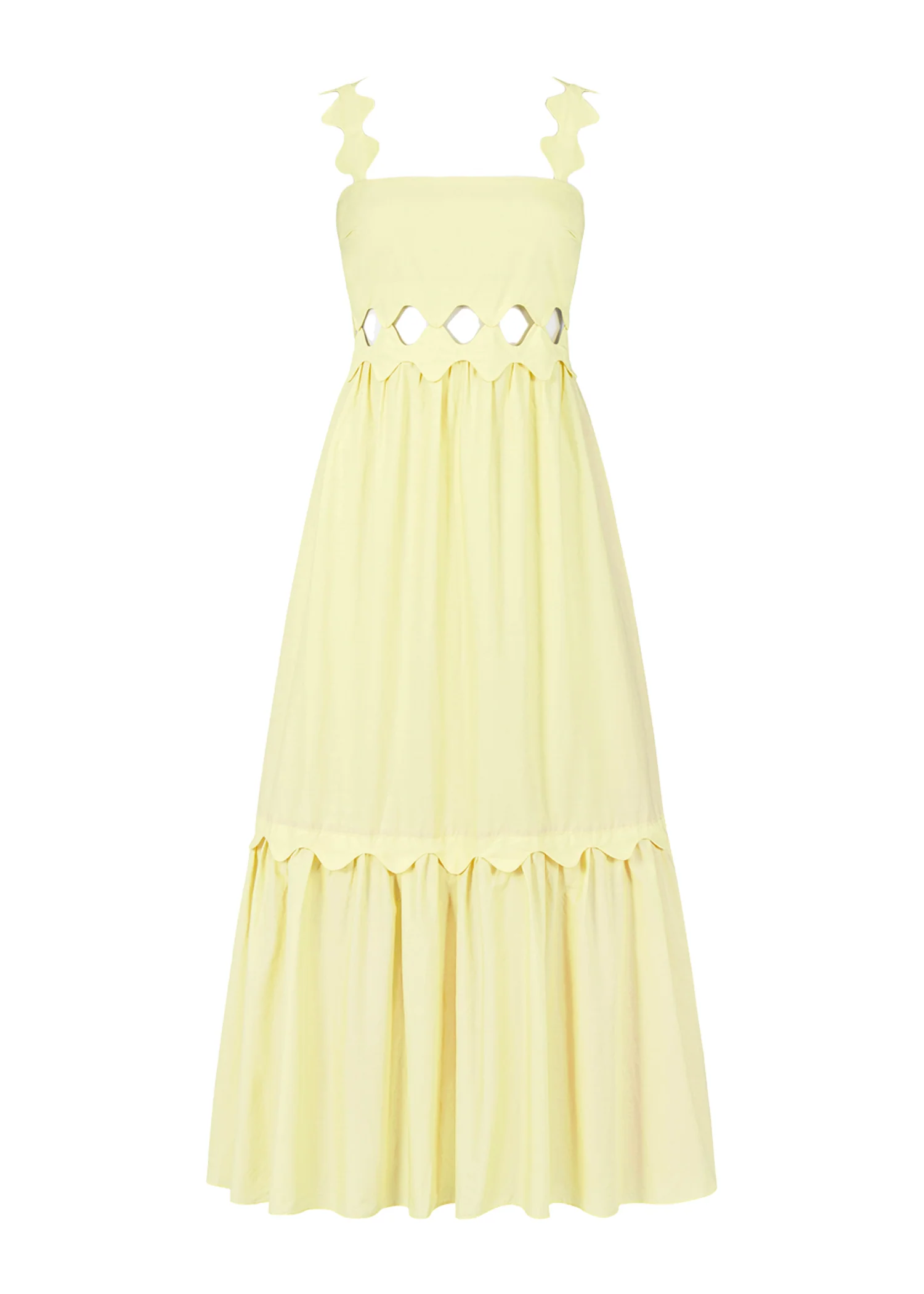 Margot Maxi Dress - Lemon - Honorern