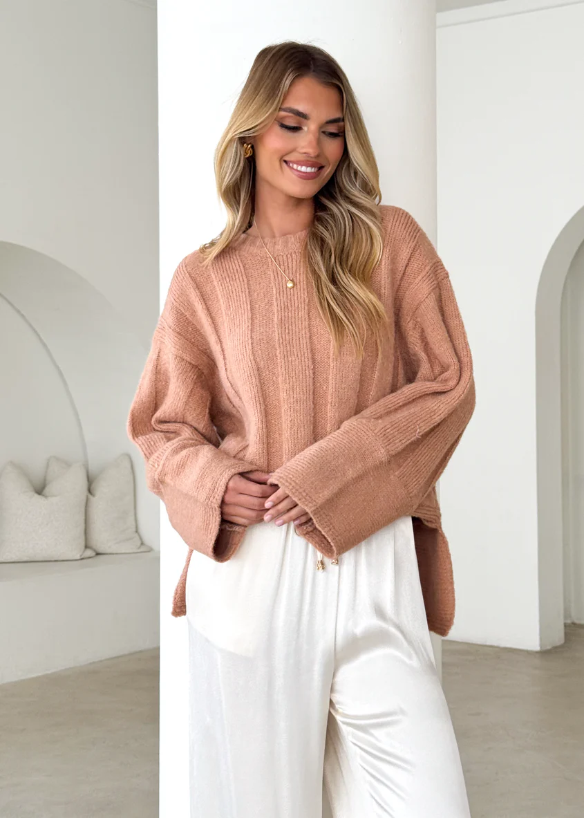 Adnorra Sweater - Rose - Honorern