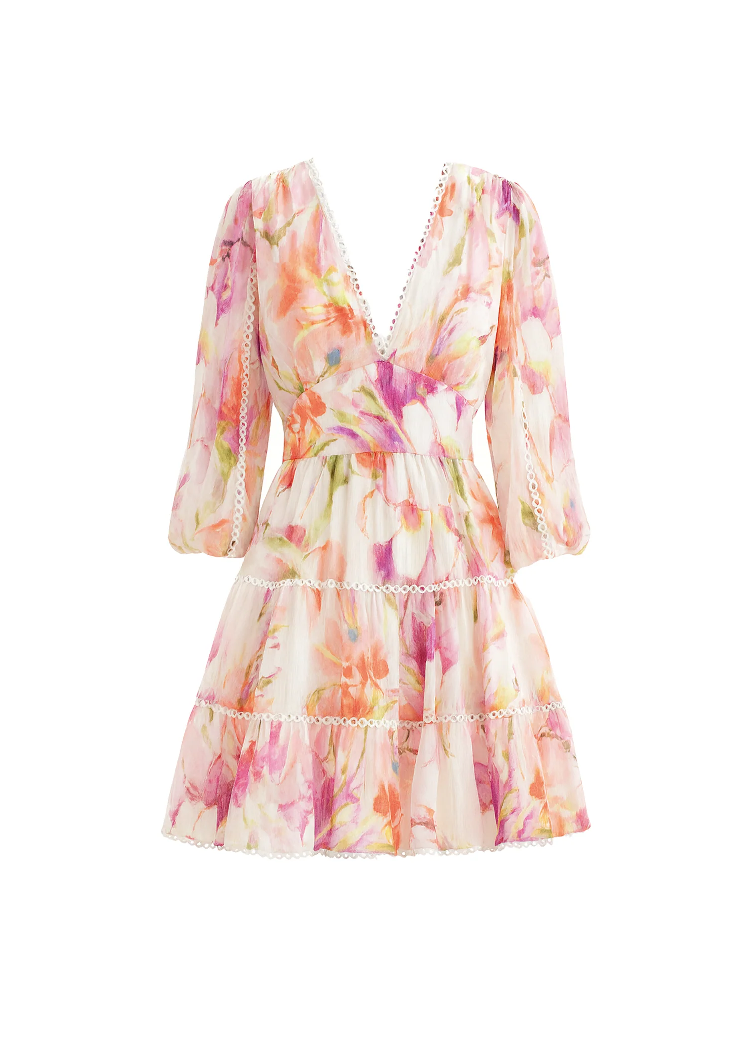 Palomar Dress - Spring Bloom - Honorern