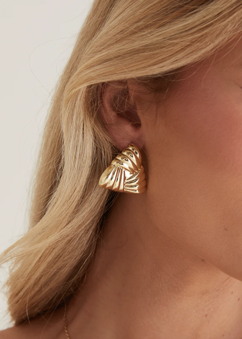 Elisia Earrings - Gold - Honorern
