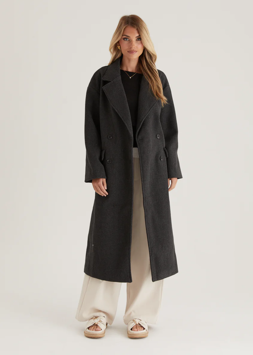 Mayfield Coat - Charcoal - Honorern