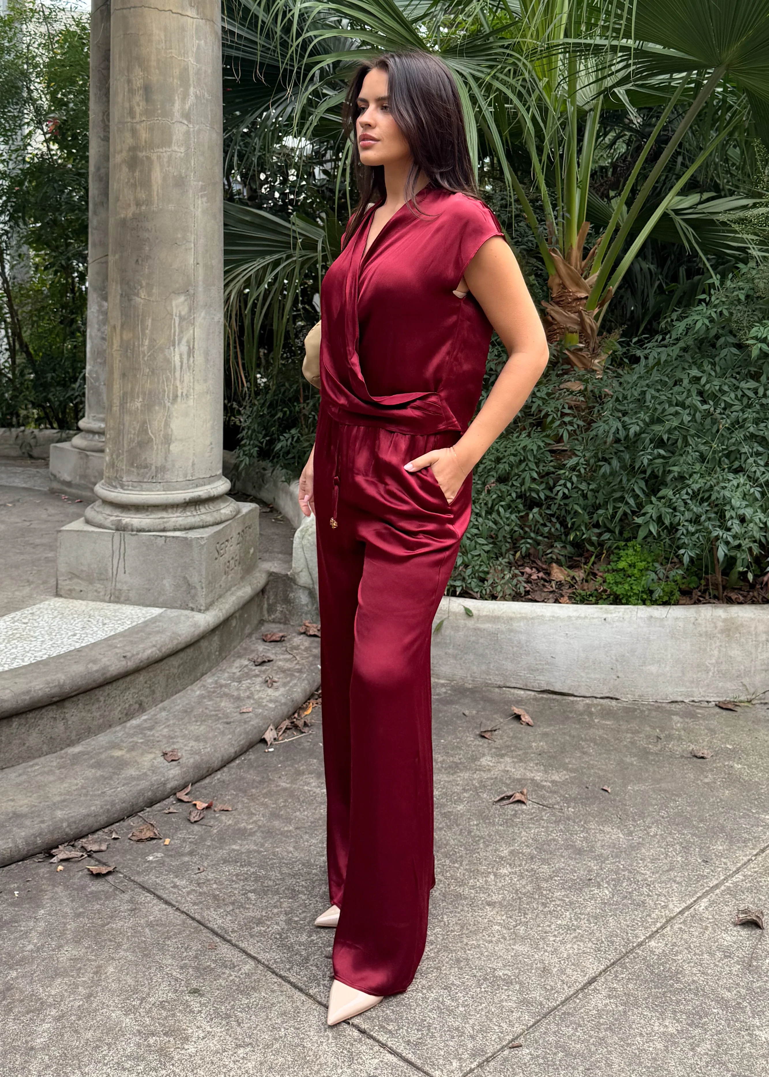 Charlie Pants - Burgundy - Honorern