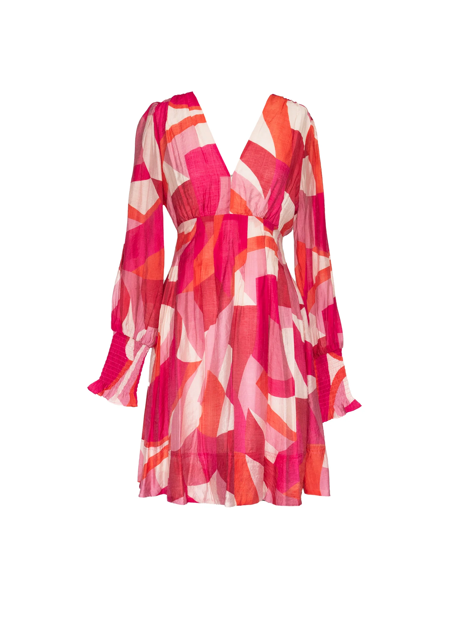 Kenzie Dress - Pink Geo - Honorern