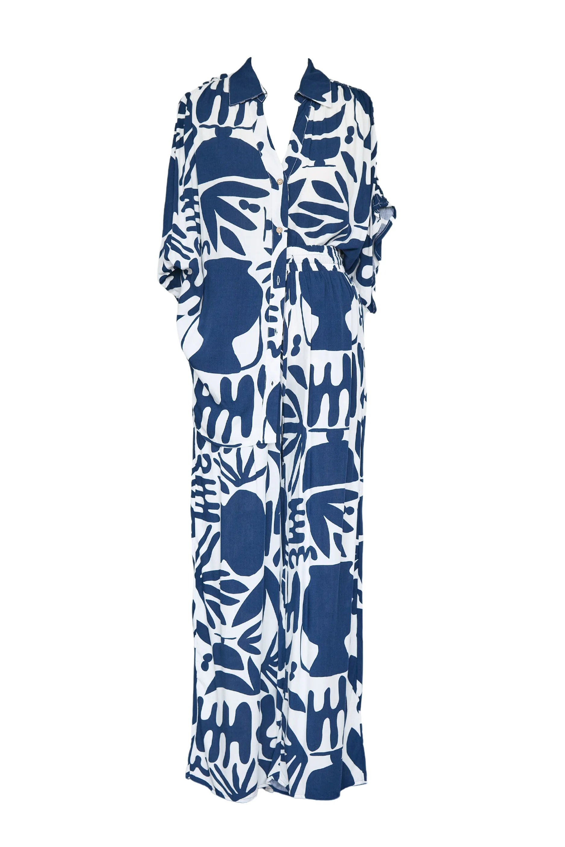 Raegan Pants - Navy Mirage - Honorern