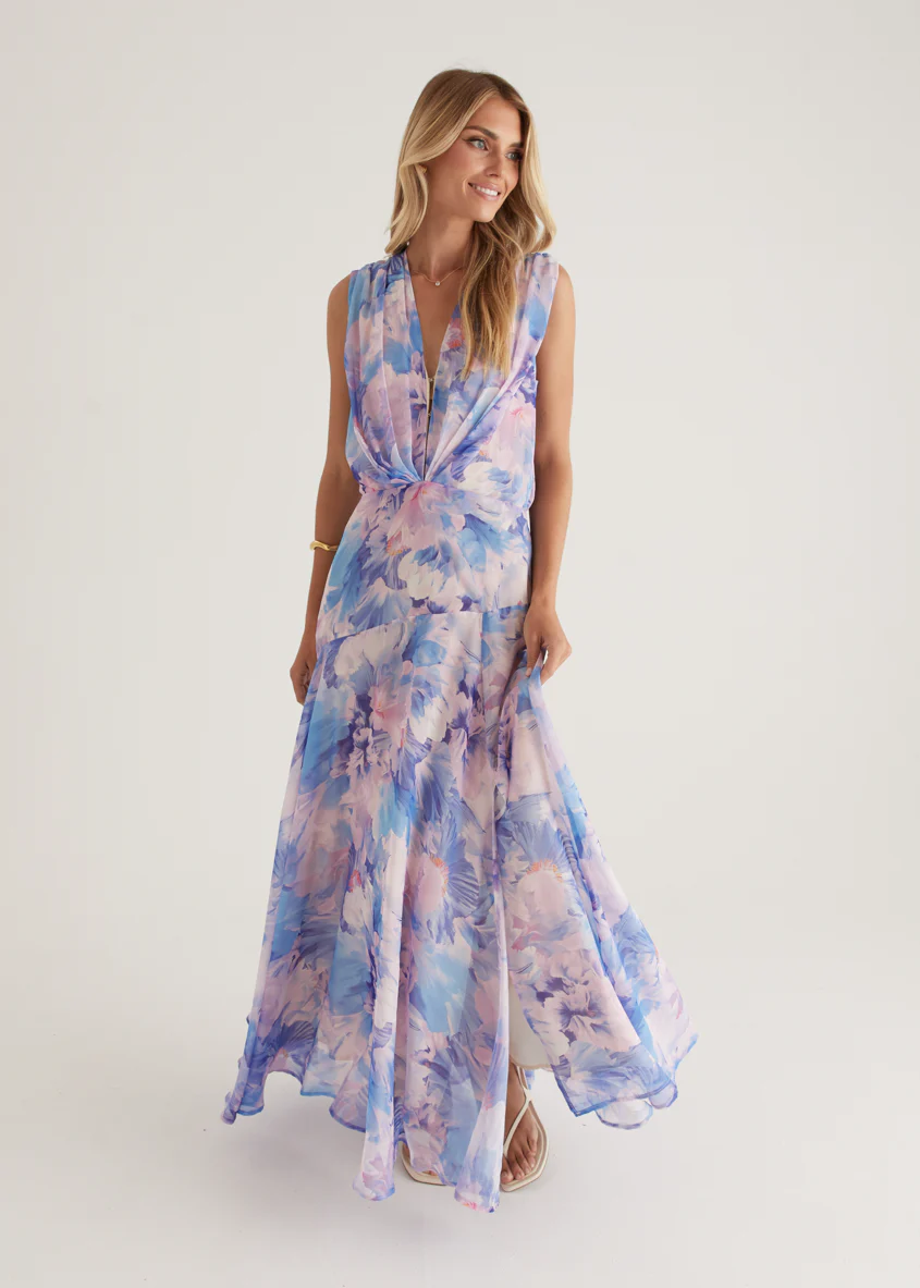 Amoureux Maxi Dress - Lavender Ziah - Honorern