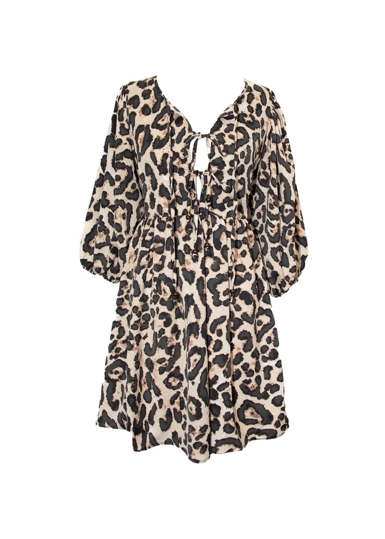 Marisol Dress - Leopard - Honorern