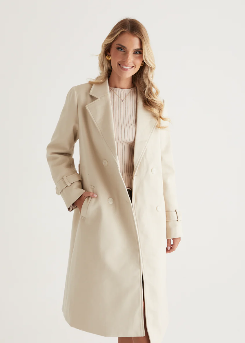 Matilda Coat - Almond - Honorern