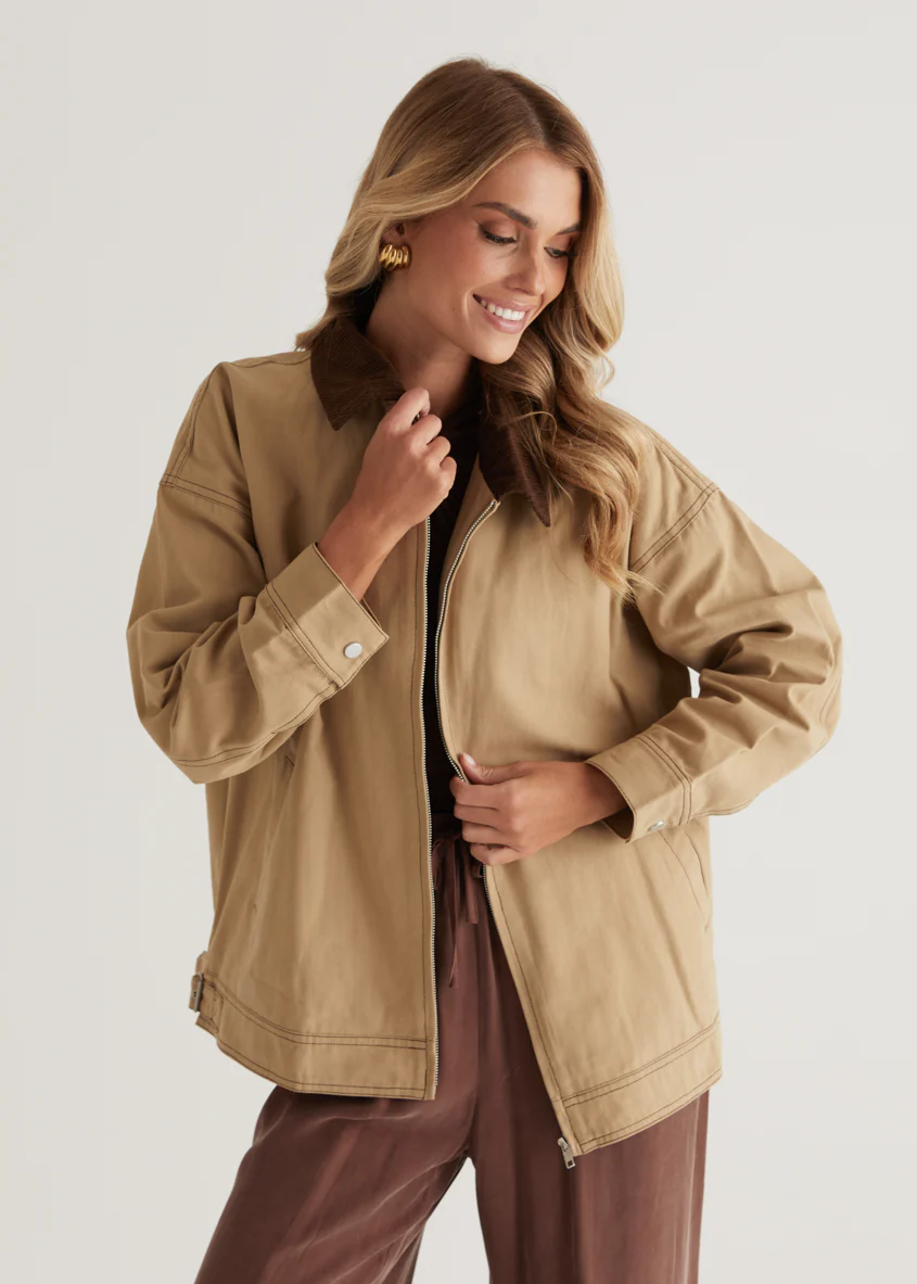 Novalie Jacket - Camel - Honorern
