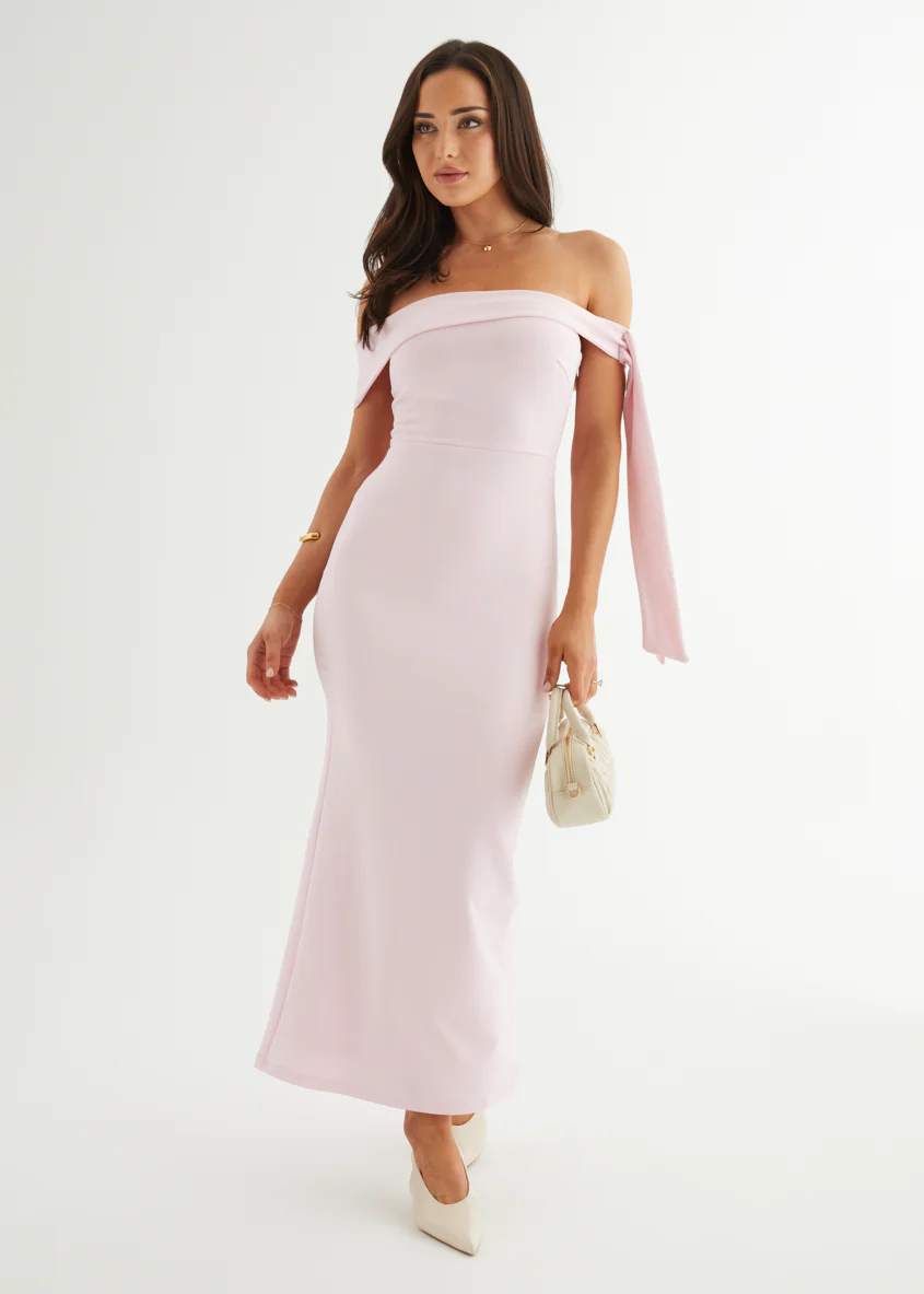 Maleka Maxi Dress - Blush - Honorern