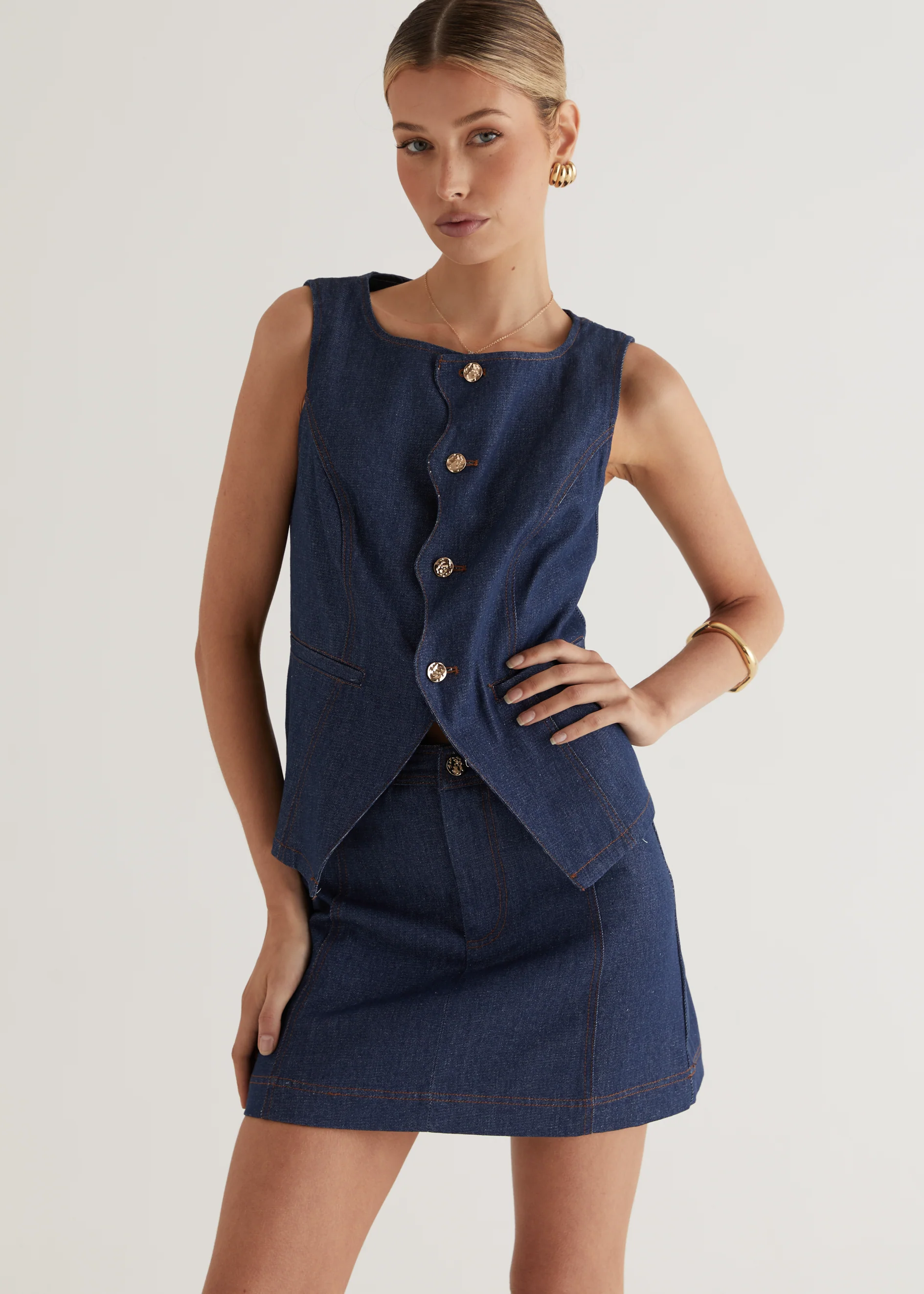 Zola Denim Set - Indigo - Honorern