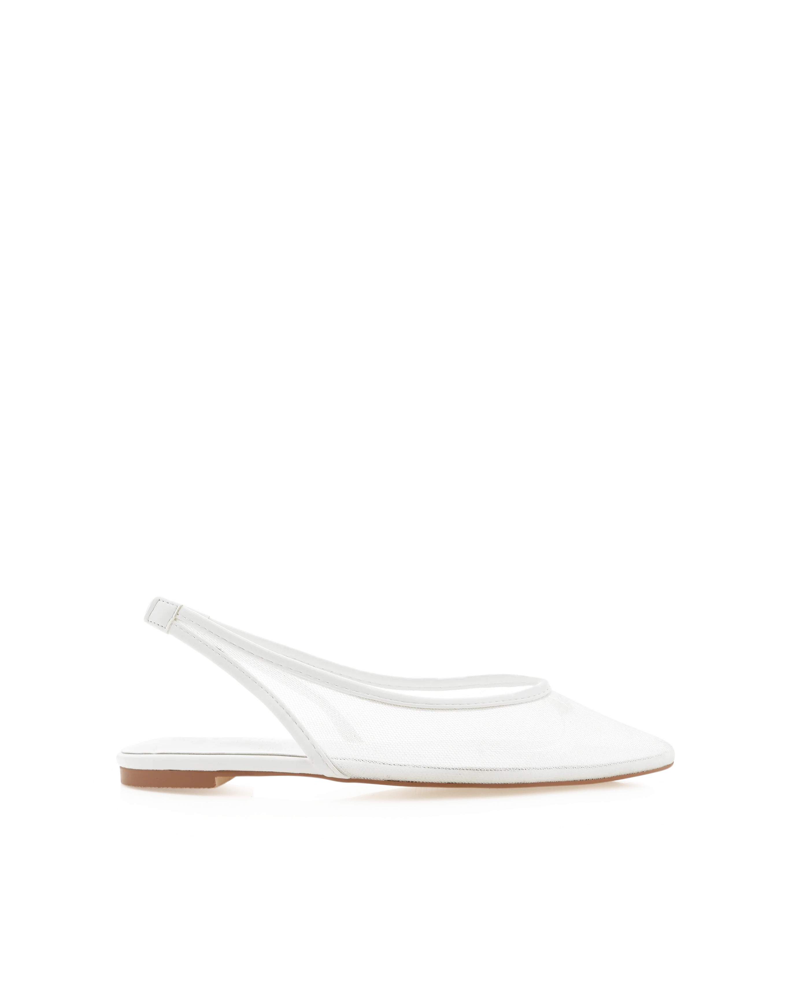 Margot Flats - White Mesh - Honorern
