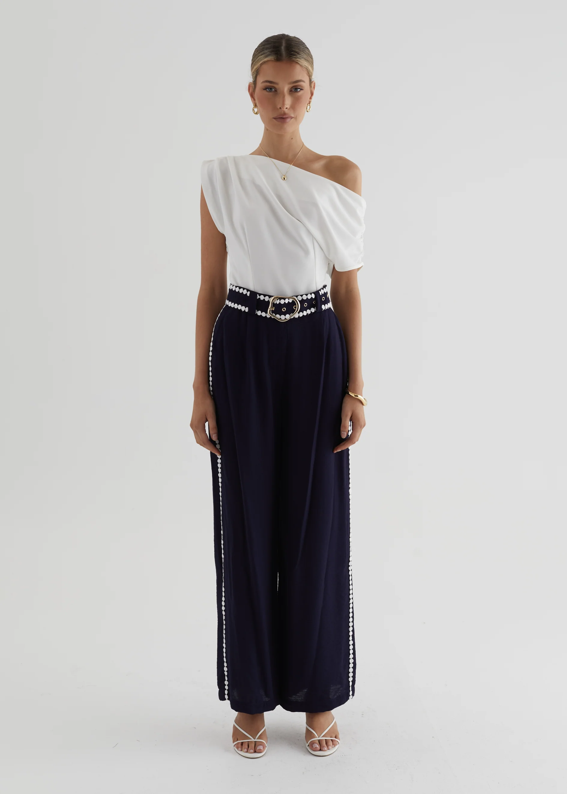 Sariyah Pants - Navy - Honorern