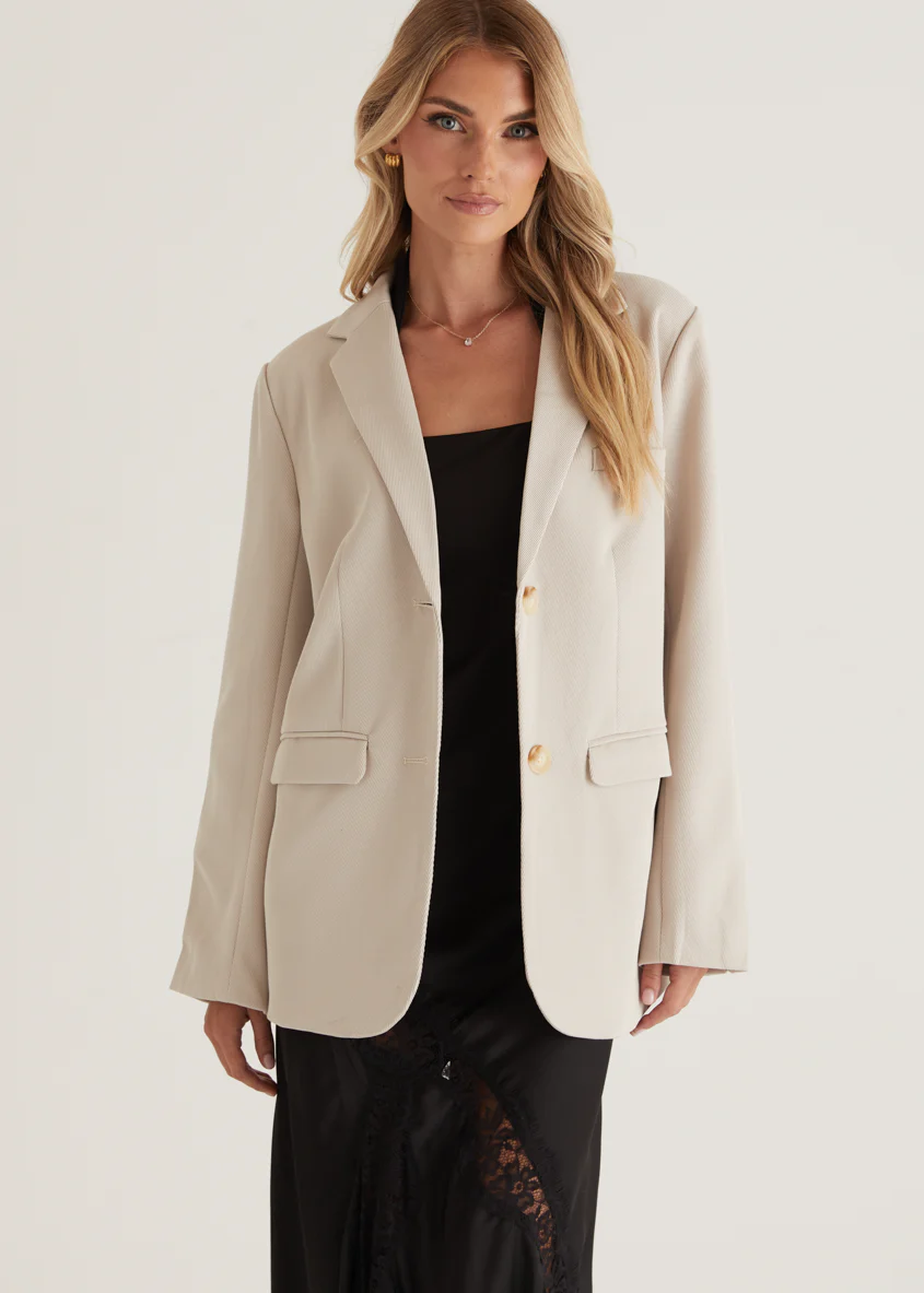 Oliviae Blazer - Bone - Honorern