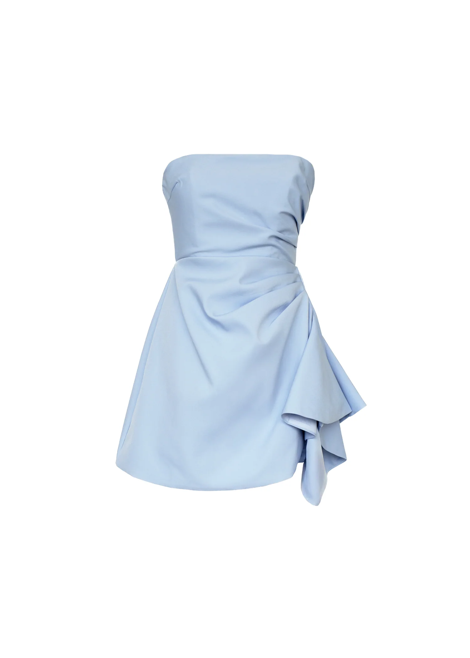 Prunella Strapless Dress - Blue - Honorern