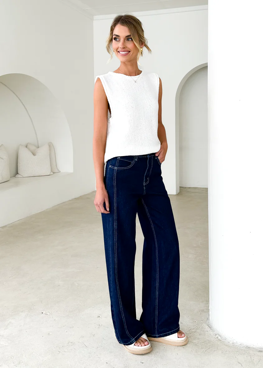 Delray Jeans - Indigo - Honorern