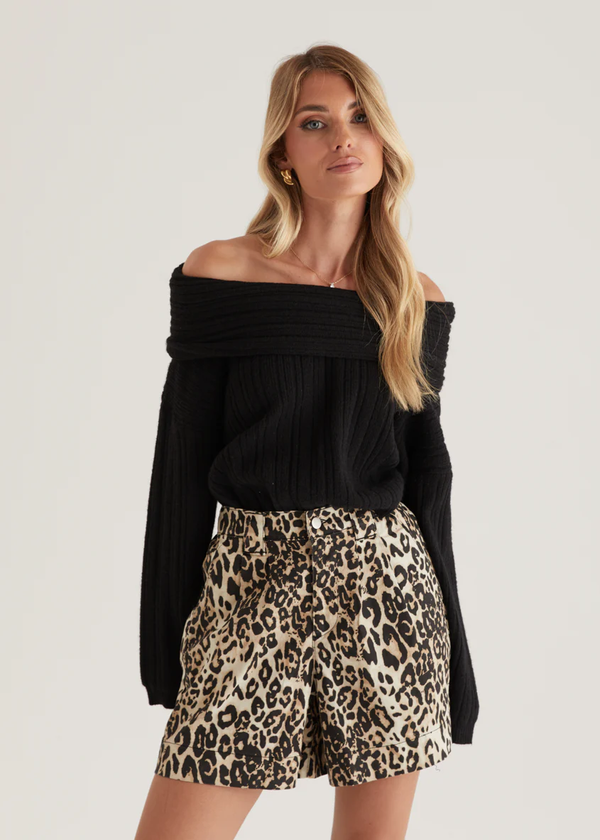 Annabelle Shorts - Leopard - Honorern