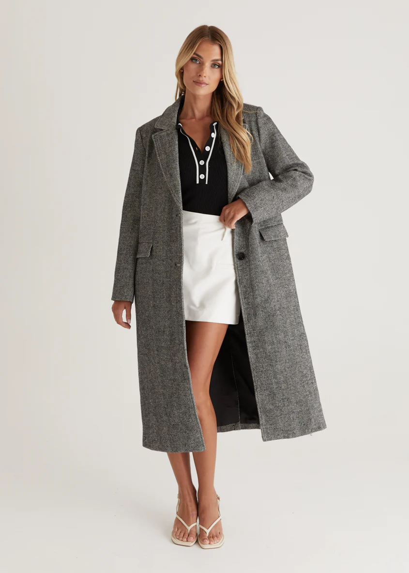 Maja Coat - Black - Honorern