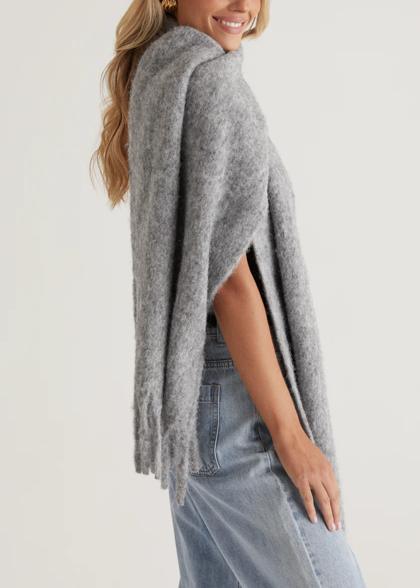Charli Scarf - Grey - Honorern