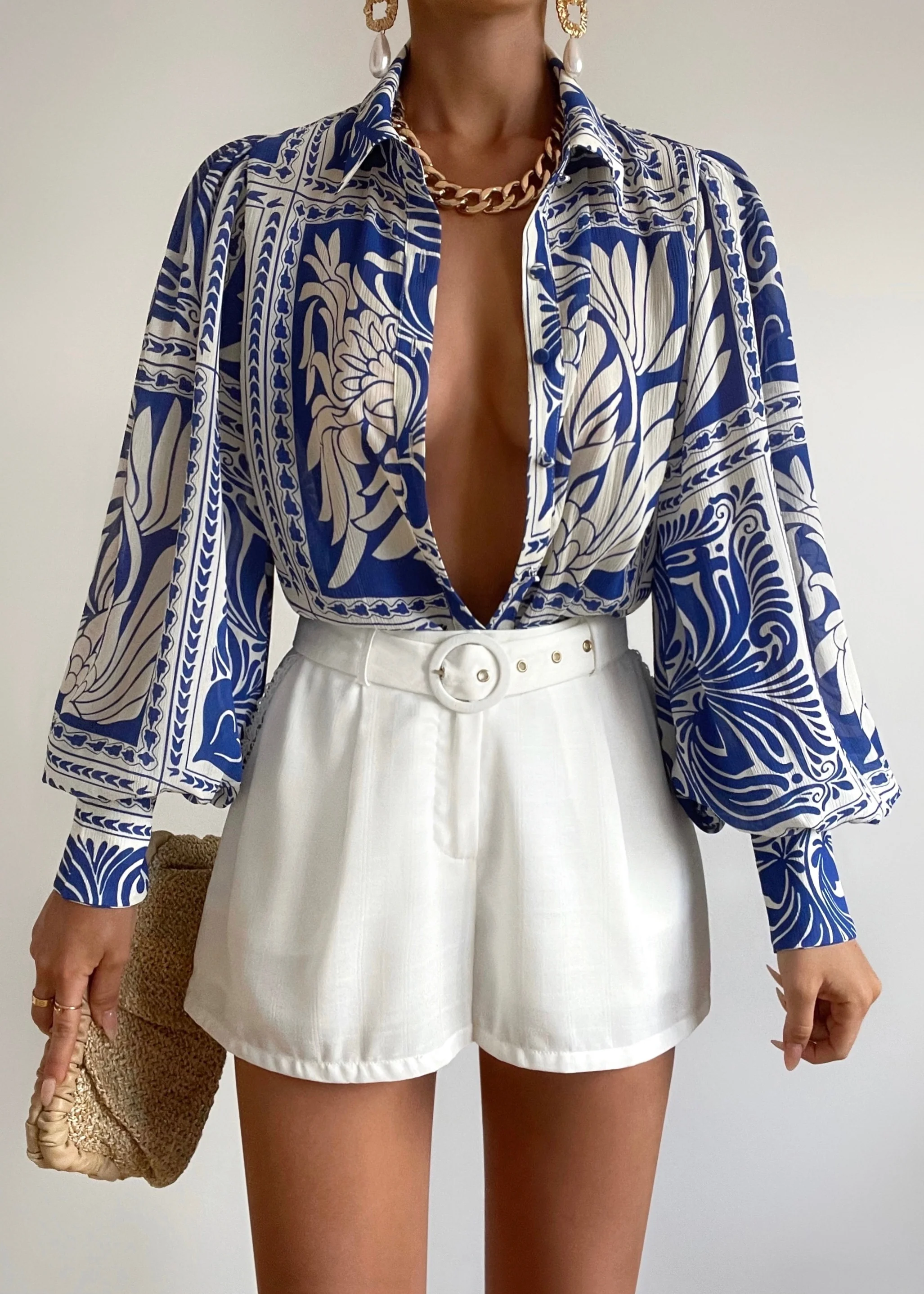 Sonata Shirt - Havanna Blue - Honorern