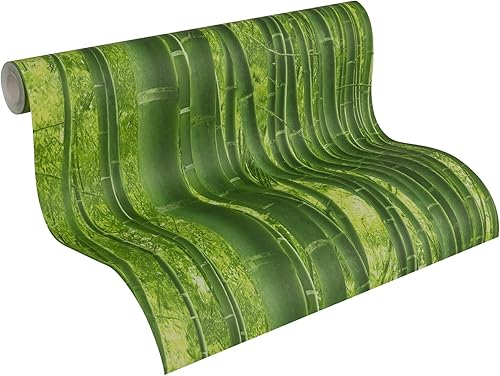 AS. IMMAGINE molto realistica Création parati autentici pareti di carta da parati 10,05 m x 0,53 m verde 938718 - Honorern