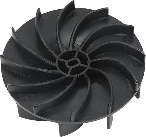 125 0494 Ventola con Girante per Vuoto Sostituzione delle Parti del Soffiatore per Foglie in ABS Nero per Soffiatore Elettrico - Honorern