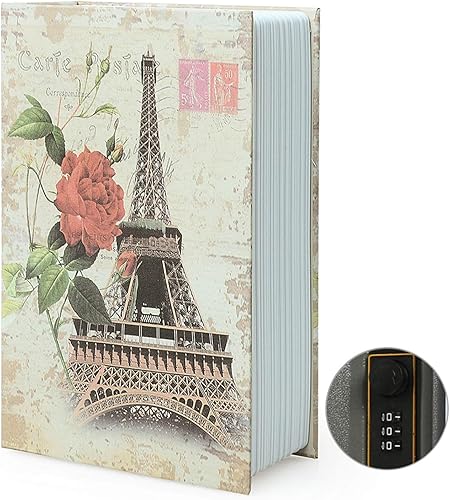 Scatola portaoggetti e libro di sviamento, cassaforte segreta nel dizionario con serratura/chiave a combinazione di sicurezza, cassaforte nascosta nel libro di sviamento - Honorern