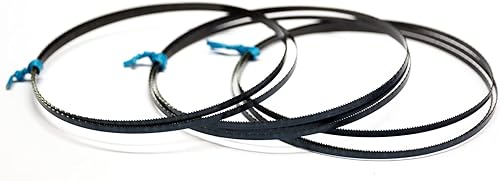 SBM - Set di 3 lame per sega a nastro in acciaio, 2240 x 10 x 0,65 mm, con 18 denti per pollice - Honorern